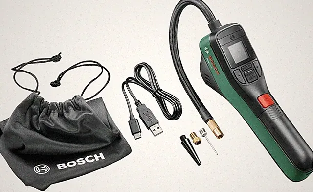 Bosch Cordless Air Pump Bicycle/Ball Electric Inflator, max Easy Pump Green F/S
