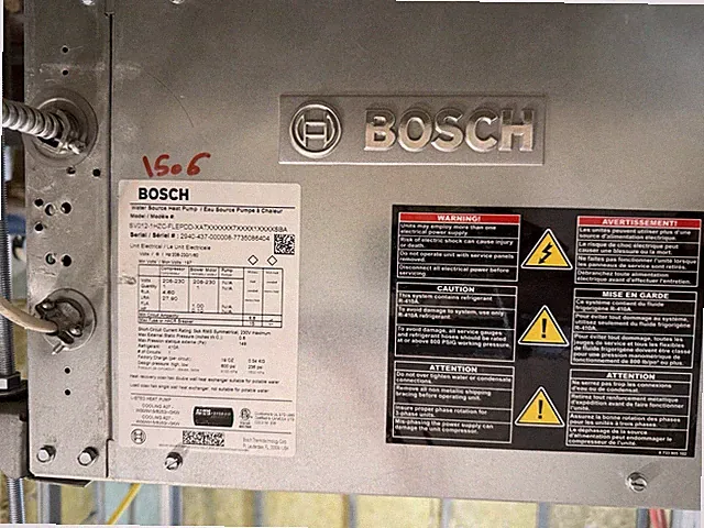 Bosch Heat Pump